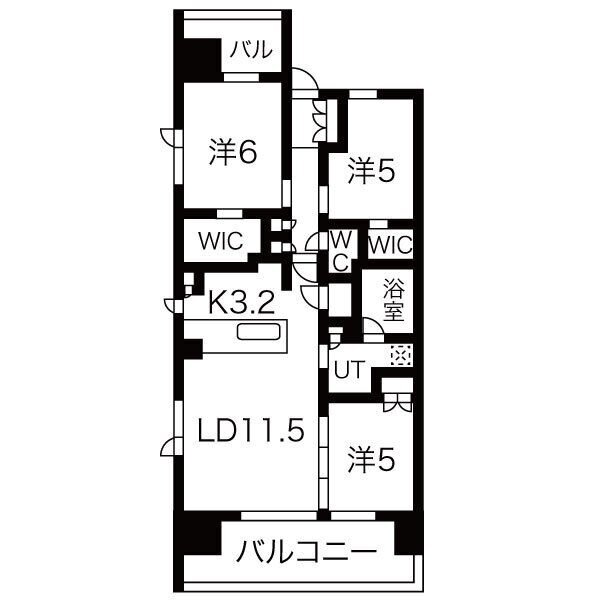 3LDK