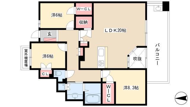 3LDK