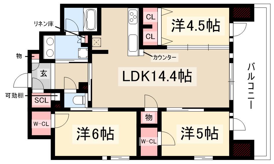 3LDK