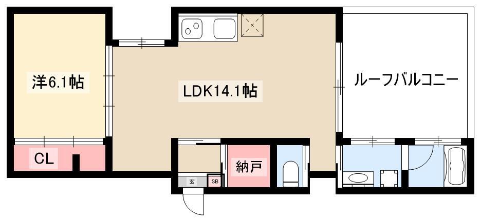 1LDK