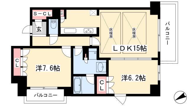 2LDK