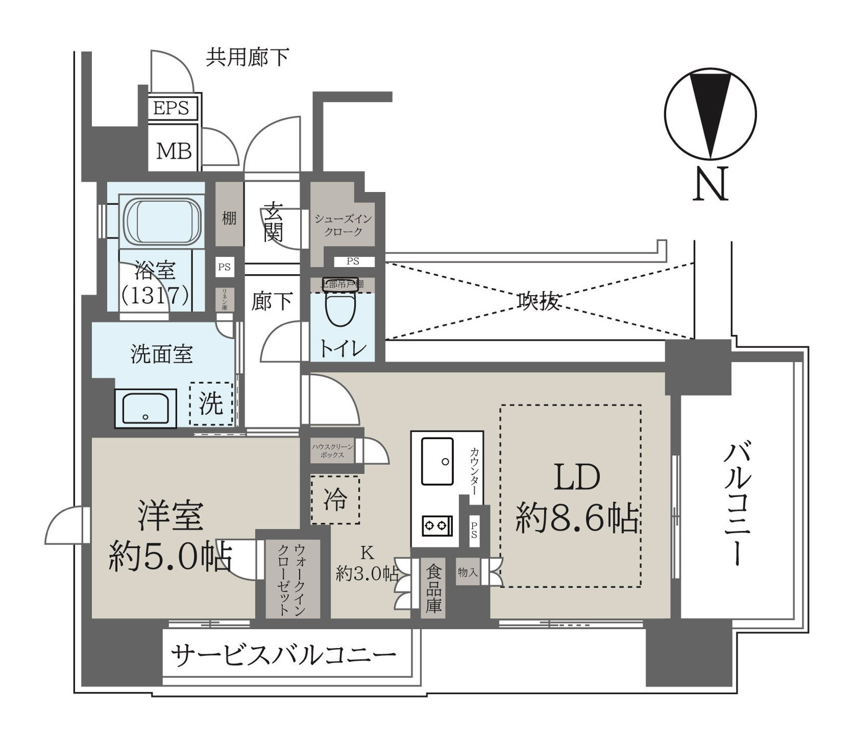 1LDK