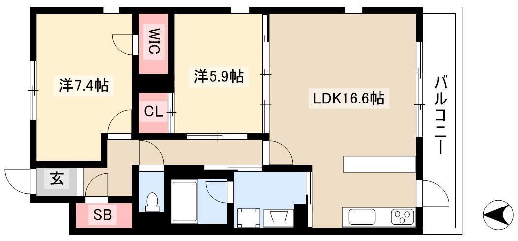 2LDK