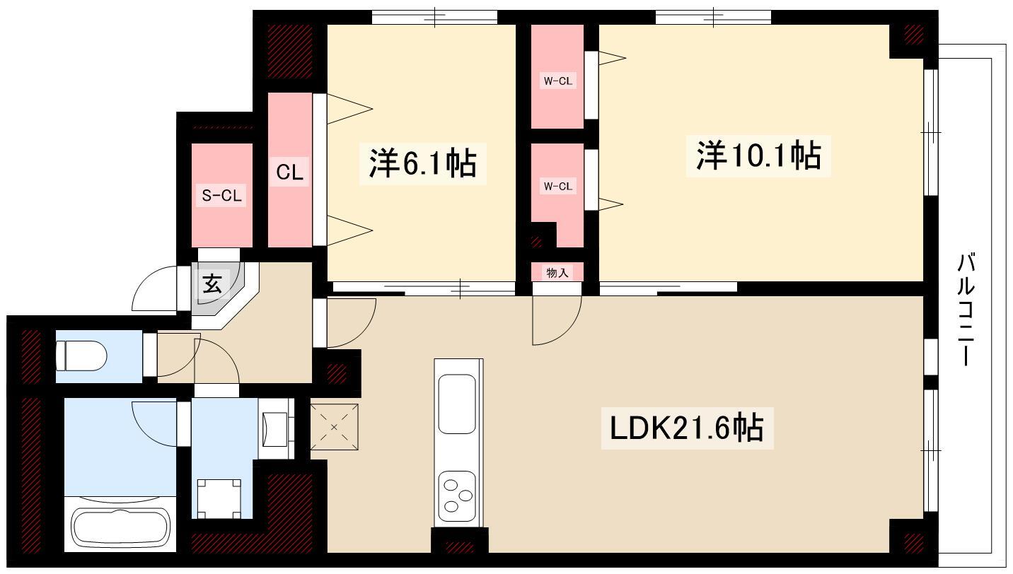 2LDK
