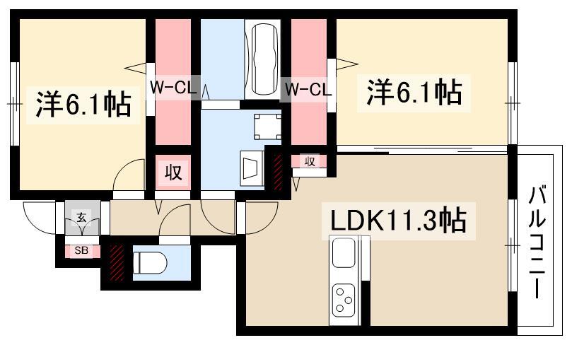 2LDK