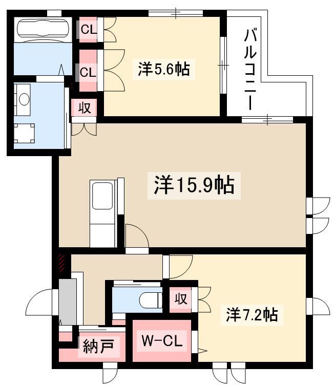 2LDK