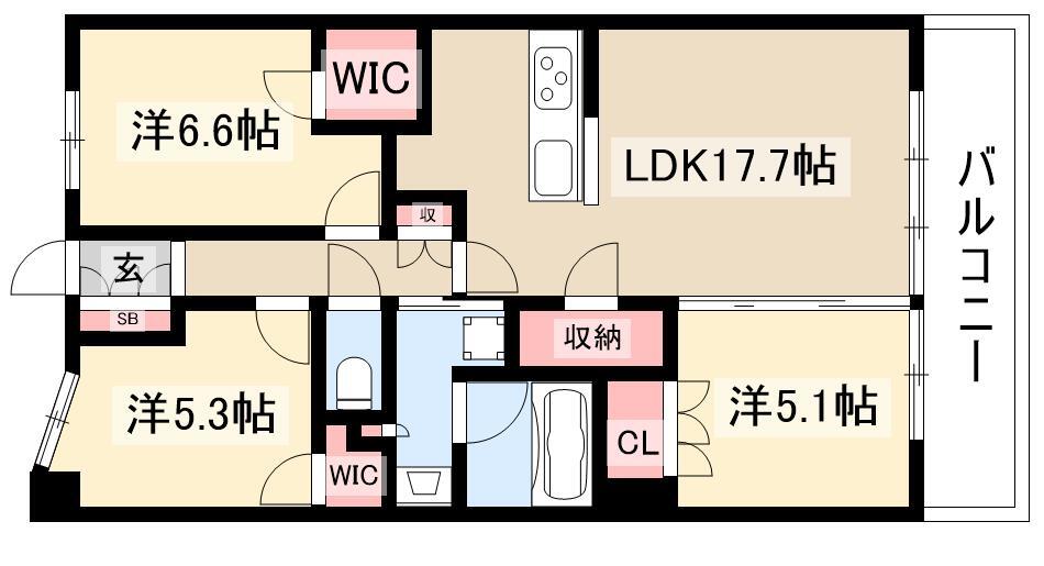 3LDK
