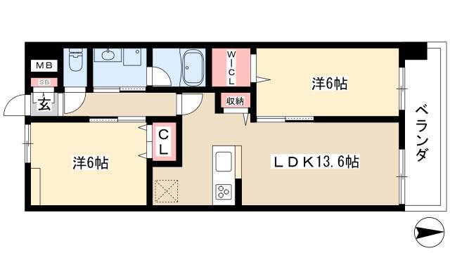 2LDK