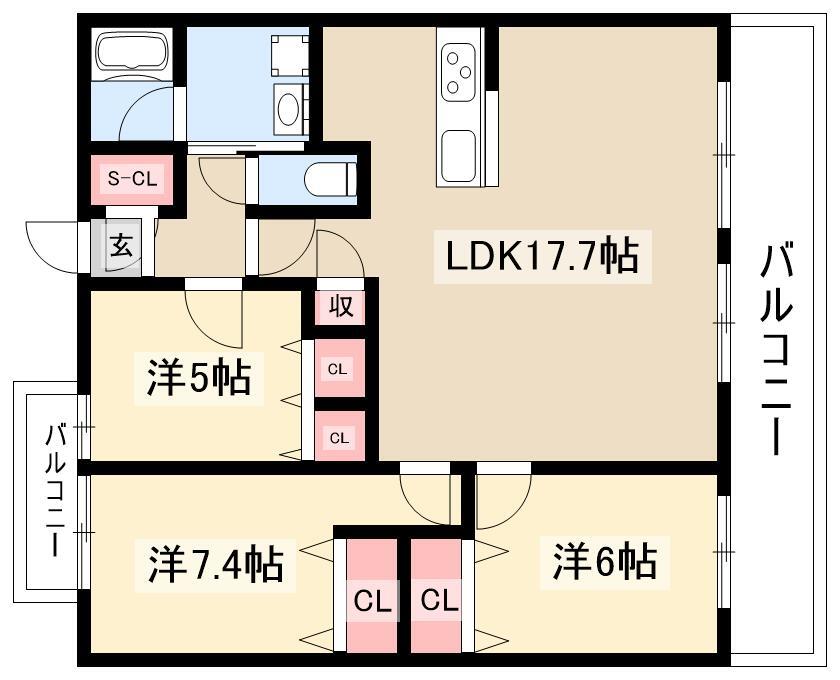 3LDK