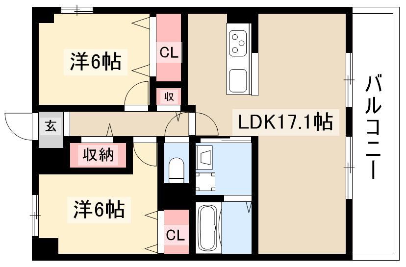 2LDK