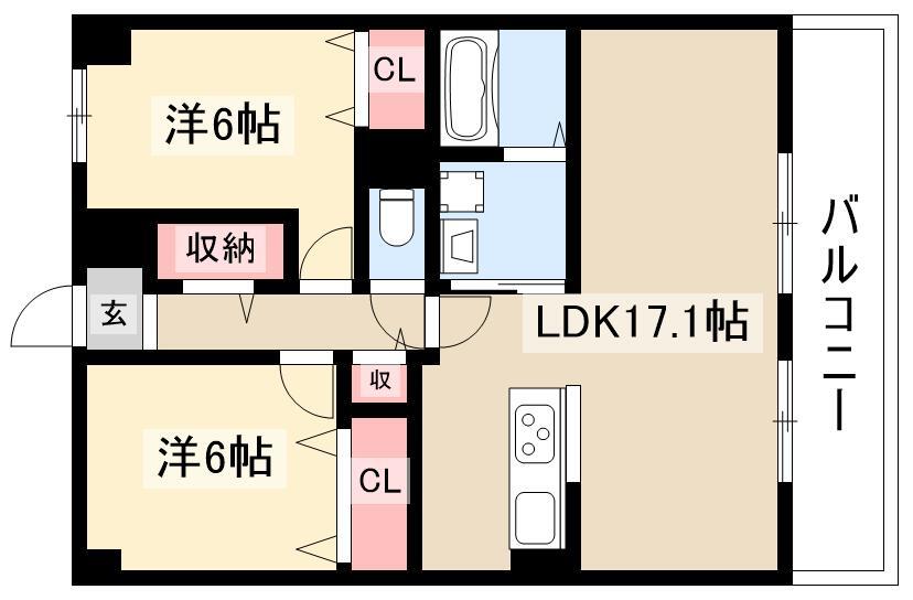 2LDK