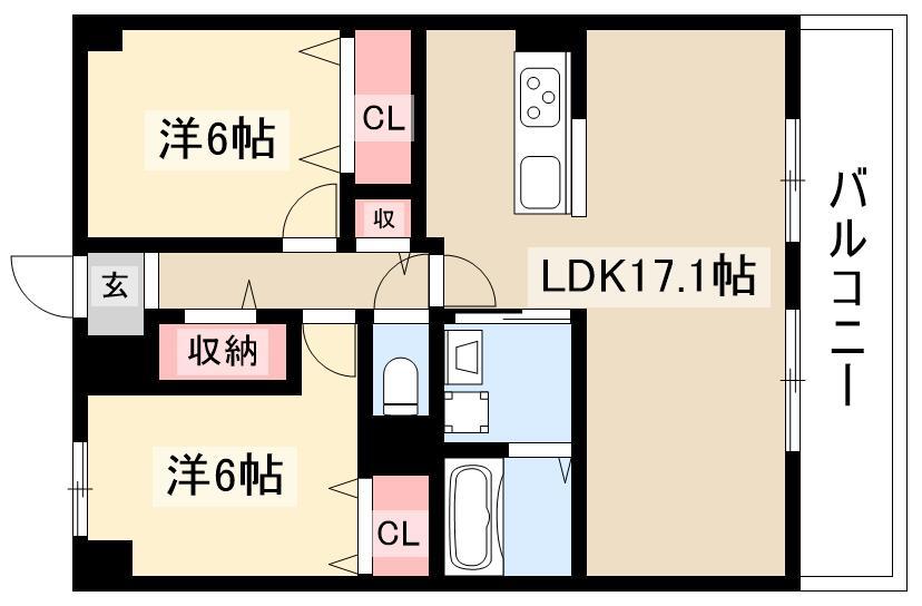 2LDK