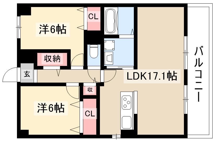 2LDK