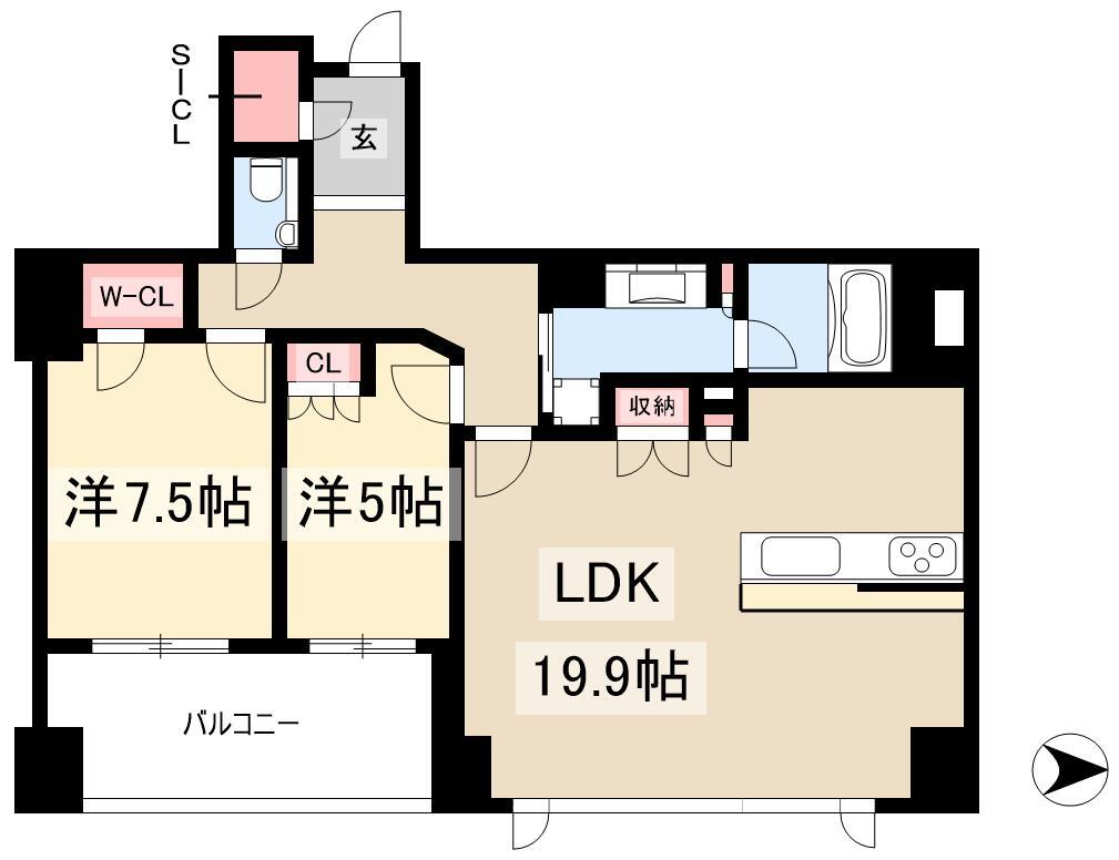 2LDK