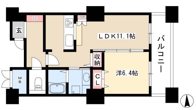 1LDK