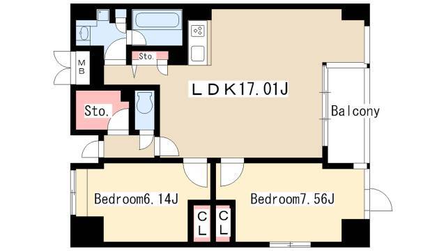 2LDK