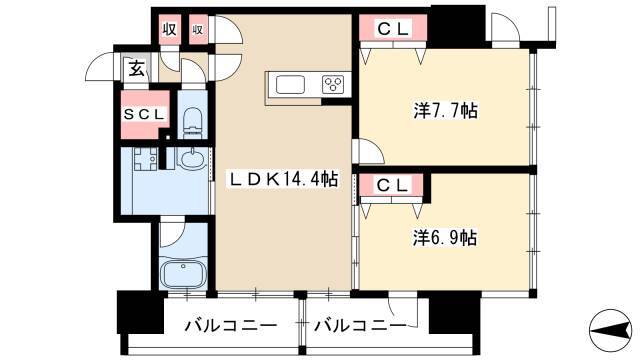 2LDK