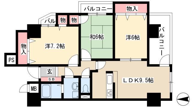 3LDK