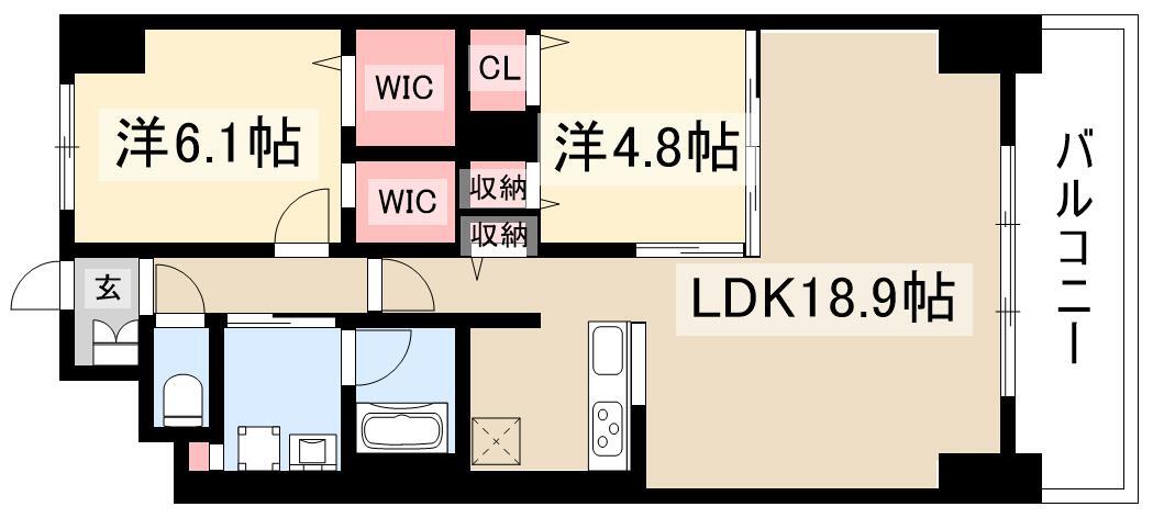 2LDK