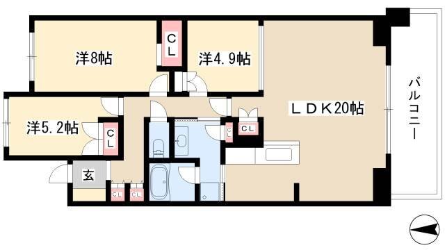 3LDK