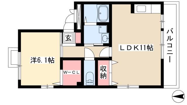 1LDK