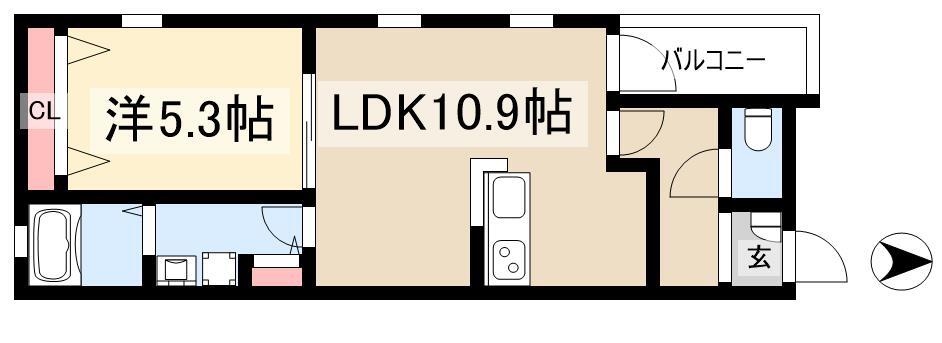1LDK
