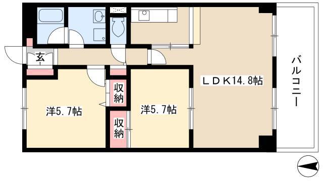 2LDK