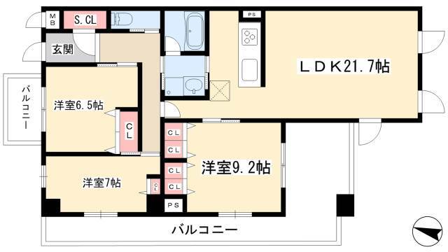 3LDK