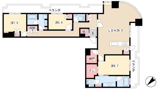 3LDK