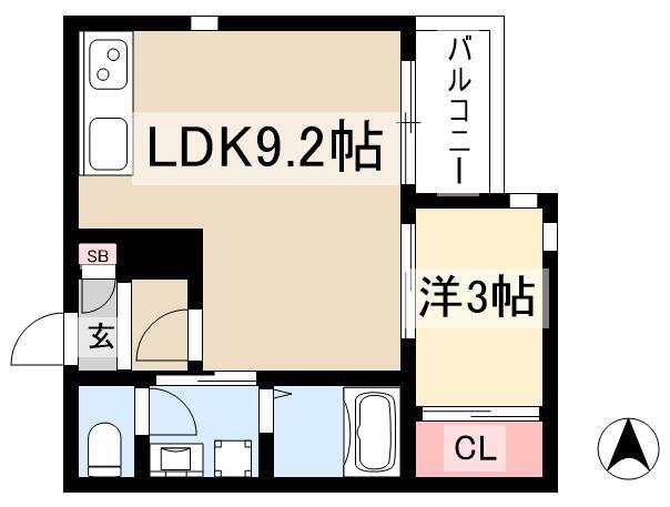 1LDK