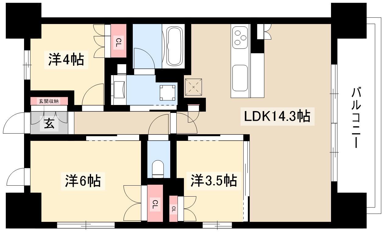 3LDK