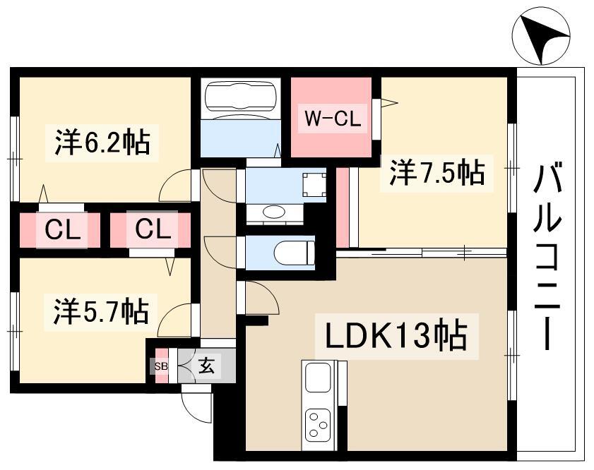 3LDK