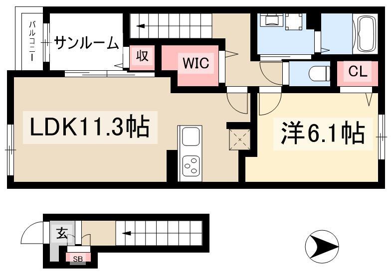 1LDK