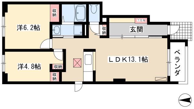 2LDK