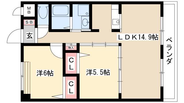 2LDK