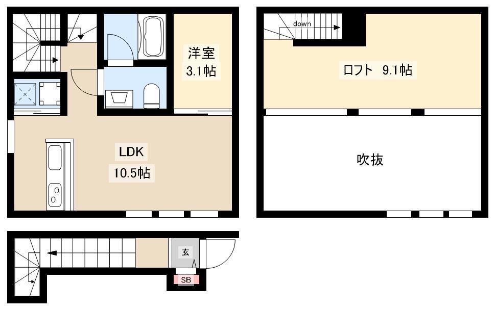 1LDK
