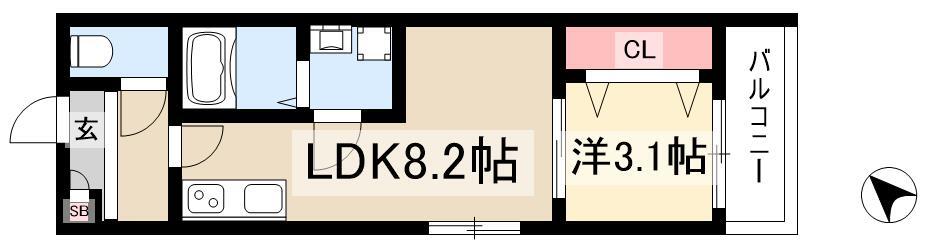 1LDK