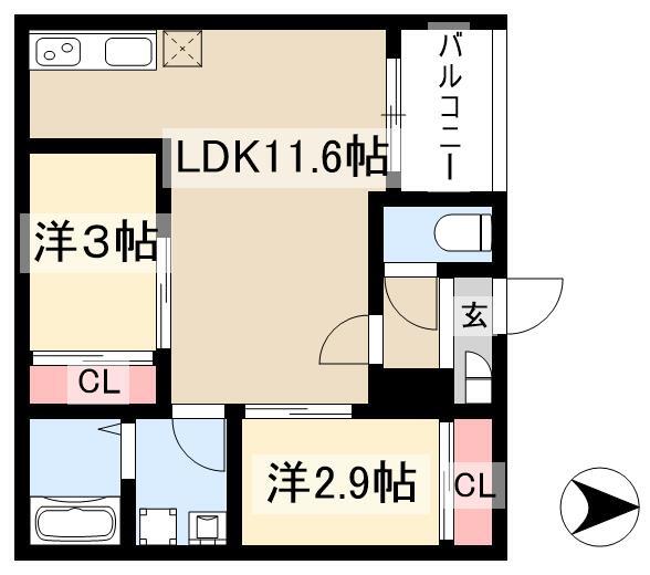 2LDK