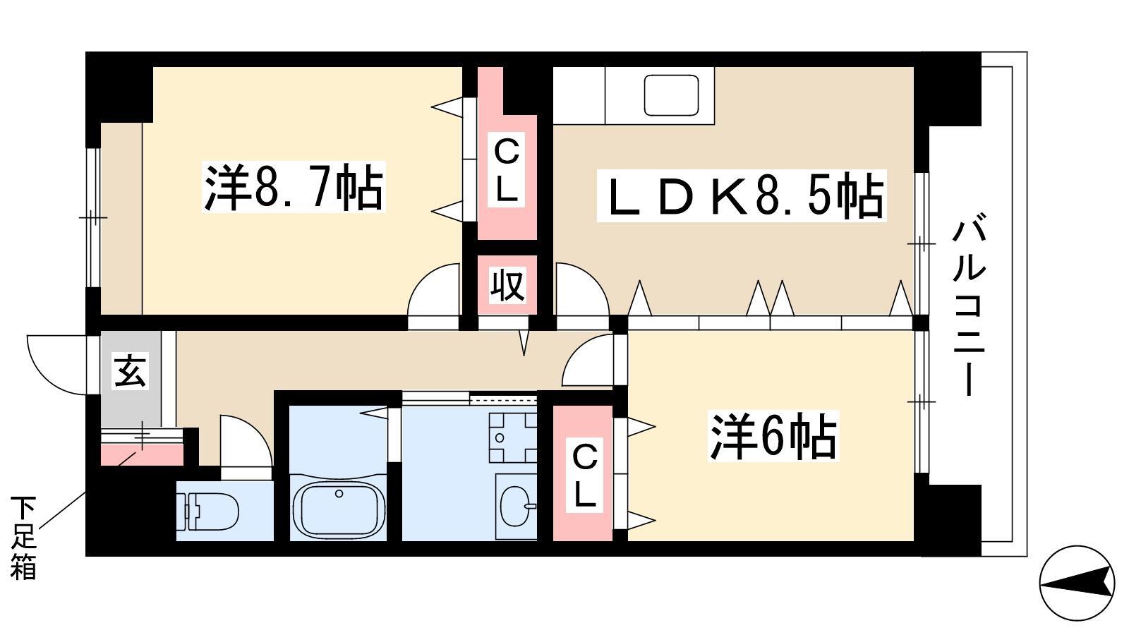2LDK