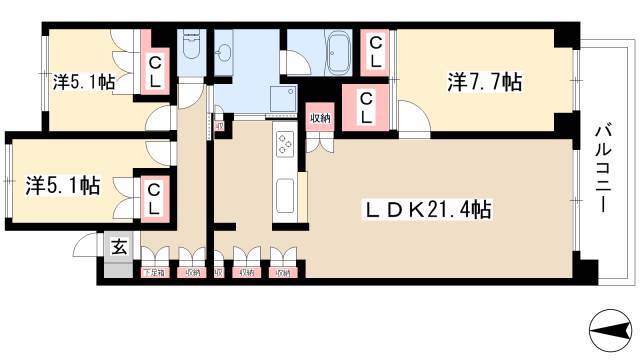 3LDK
