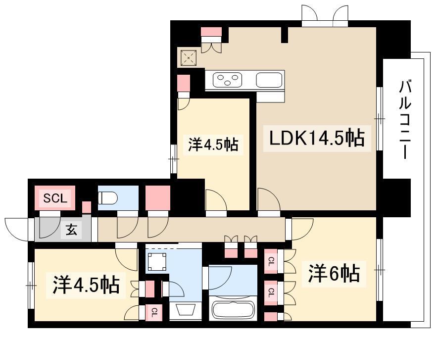 3LDK