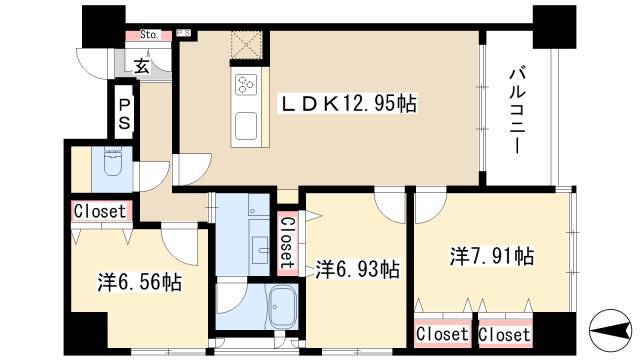 3LDK