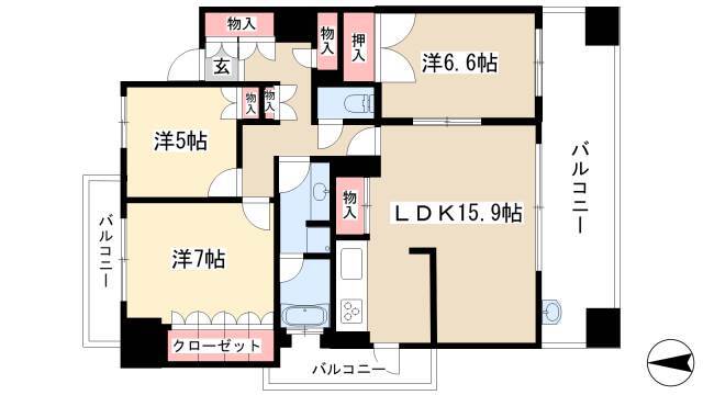 3LDK