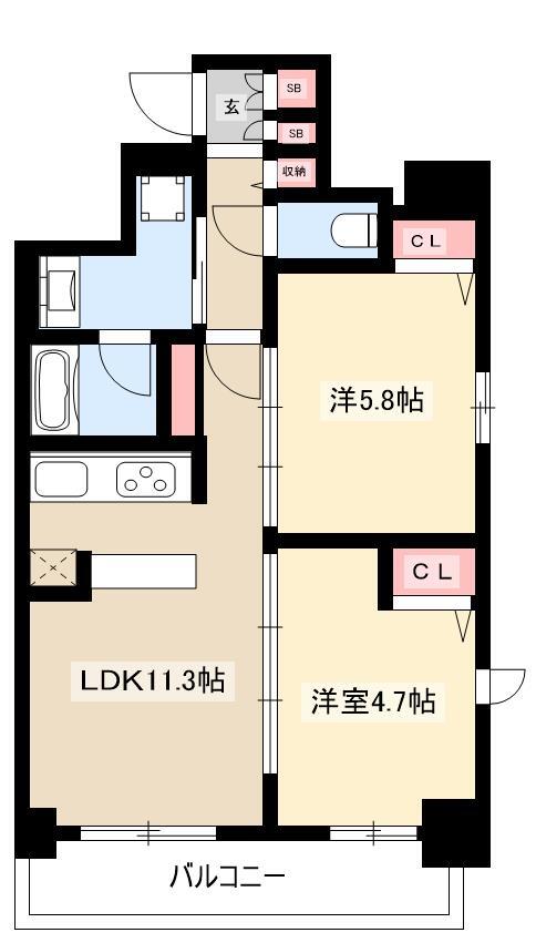 2LDK