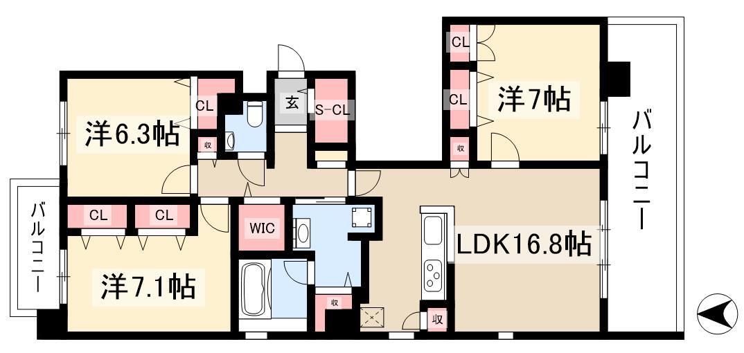 3LDK
