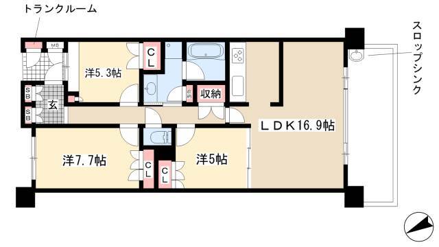 3LDK