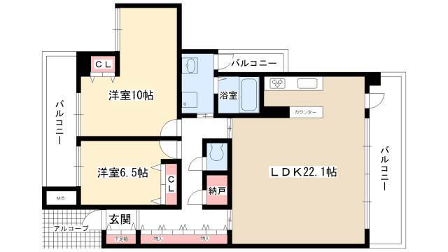 2LDK