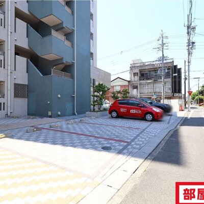 マンションのロビーです。