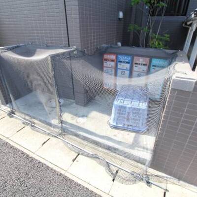 屋根付きの駐輪場です