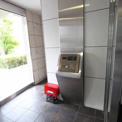 オートロックでセキュリティも安心です